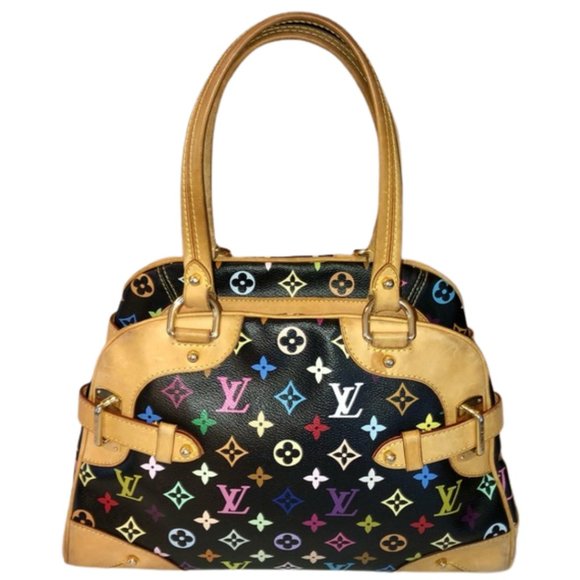 Louis Vuitton Multicolore Claudia Purse - Takashi Murakami X Black Monog… - Picture 2 of 15